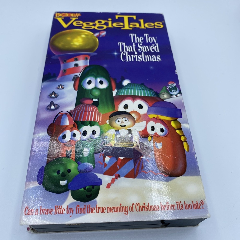 VeggieTales - The Toy That Saved Christmas (VHS, 1998)